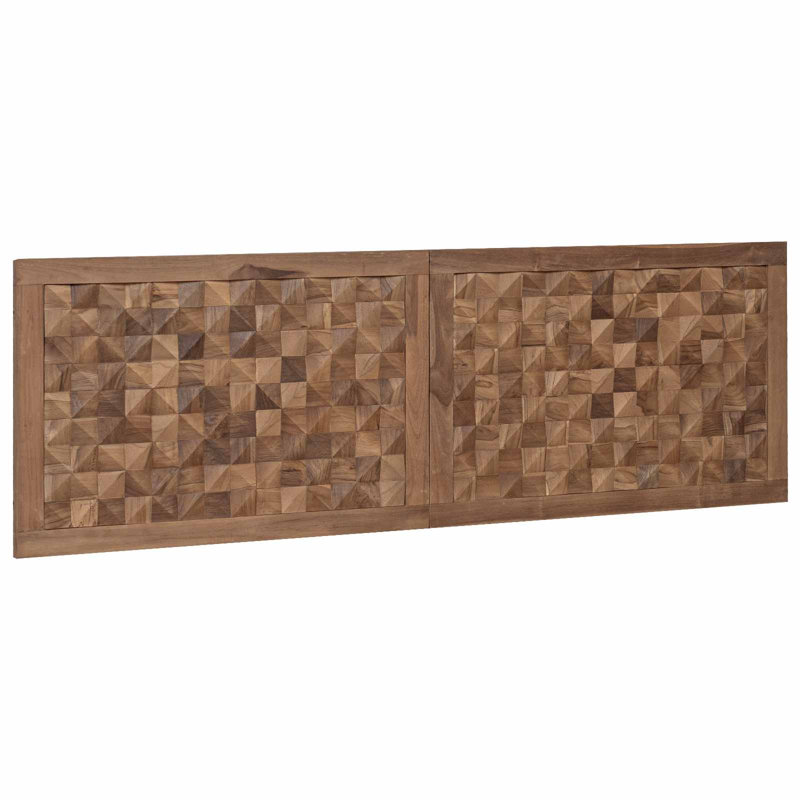 Solid Wood Headboard, European Kingsize (160 x 200 cm)