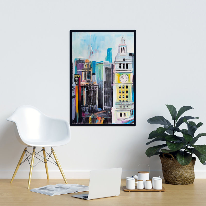 " Colourful Cityscape Of Manhattan "