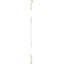 32'' H x 94.5'' W x 0.5'' D Wainscot Panelling