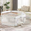 Clôture pliante ajustable pour chien pour petits et moyens chiens
