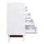 Solid Wood Rectangle Accent Cabinet-983941492