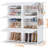 24 Pair Stackable Shoe Storage Cabinet