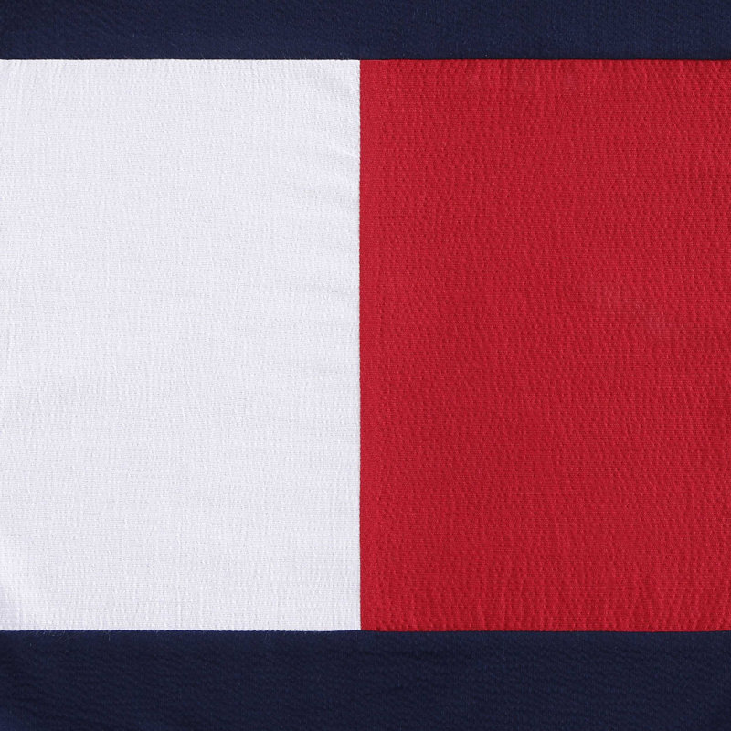 Tommy Hilfiger Flag Navy Throw Pillow