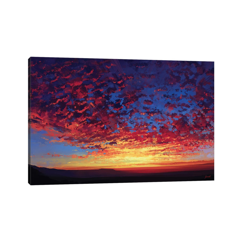 Breath 1 Piece Wrapped Canvas Painting, 66.04 cm H x 45.72 cm W x 3.175 cm D