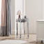 Table de petit-déjeuner à miroir rond Artisanal-254416327