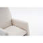 Chaise berçante en coton et lin avec repose-pieds réglable-1445794336-1445794341