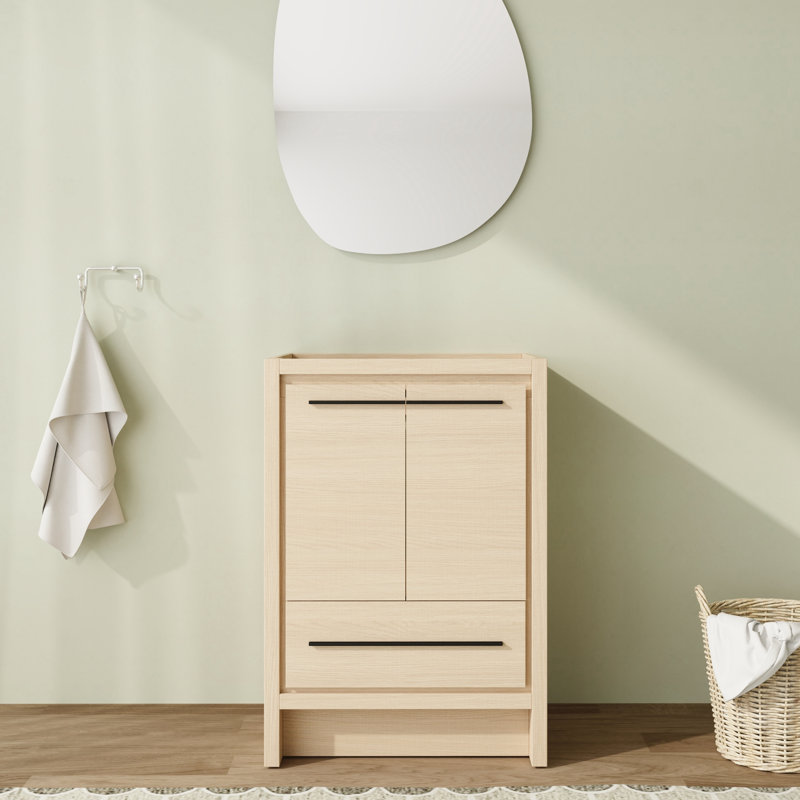 Base de meuble-lavabo simple 24 po seulement
