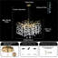 Lustre linéaire 10 branches en cristal 30 lumières à intensité variable-1901108521