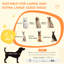 Heavy Duty Dog Crate With Bowl Holder, Strong Steel Dog Crate With Wheels