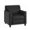 Chaise Adrey LeatherSoft avec structure aux coutures épurées