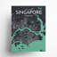 Carte de la ville de Singapour, impression-326668696-326668718