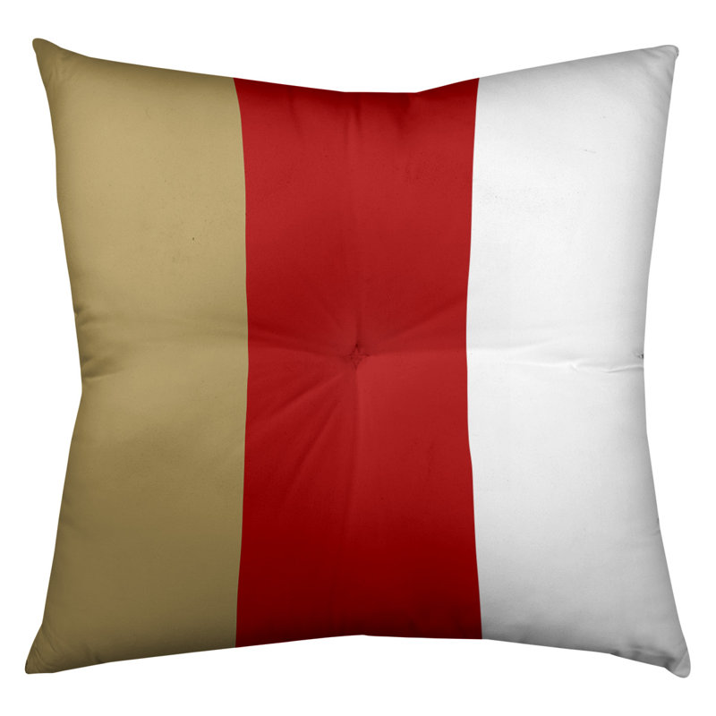  Coussin de sol touffeté, Rouge, 30 po x 30 po