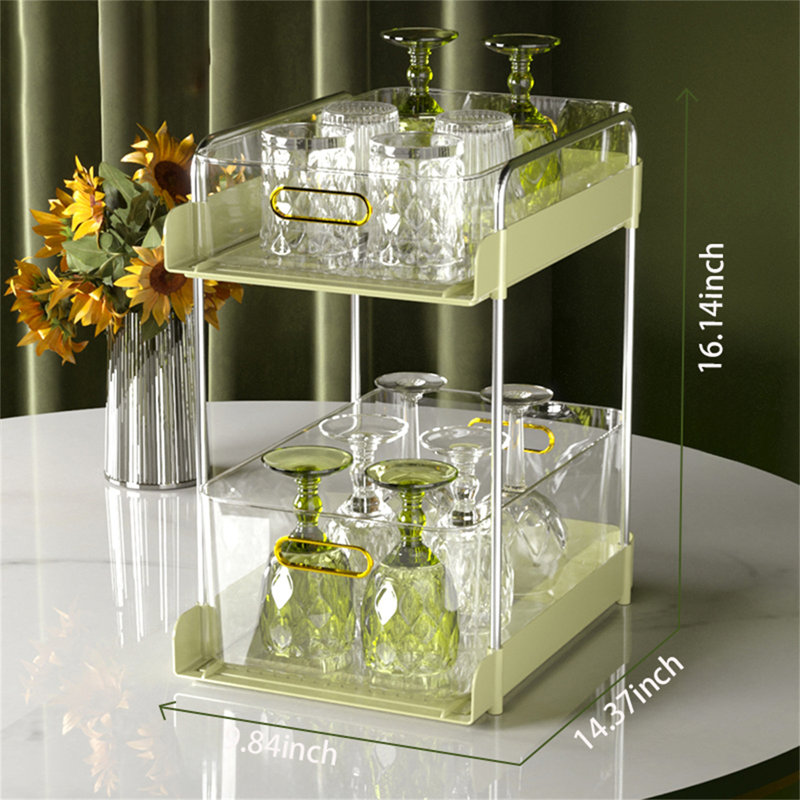 Support de rangement pour tasses, Vert