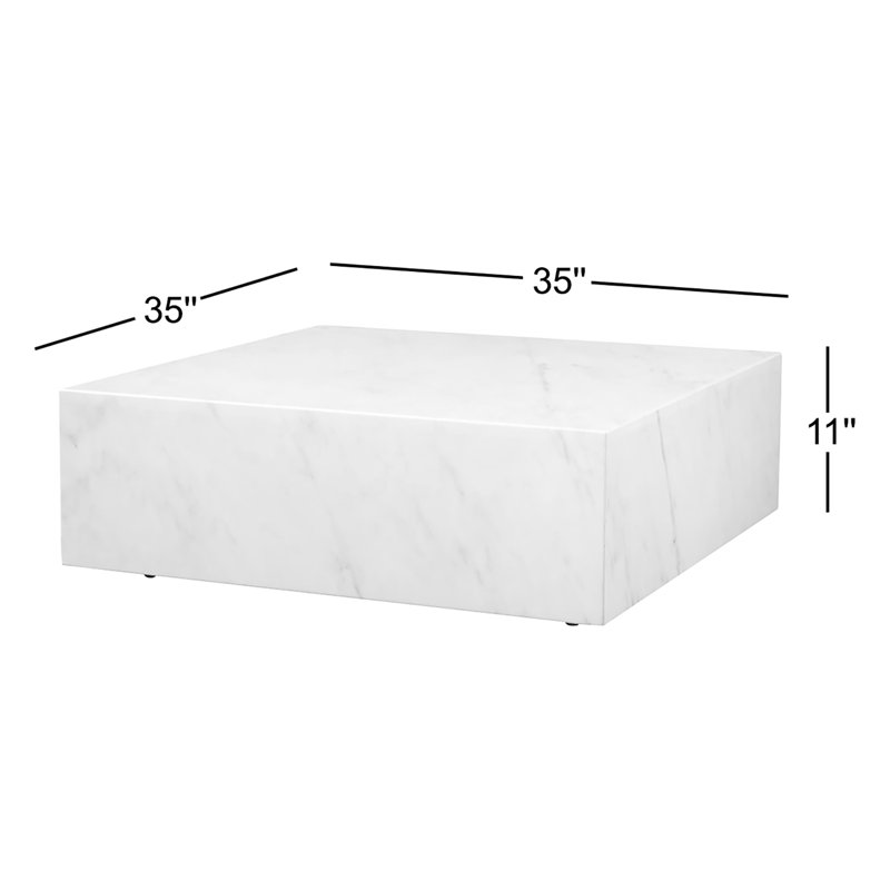 Table basse Gorvel, Travertin