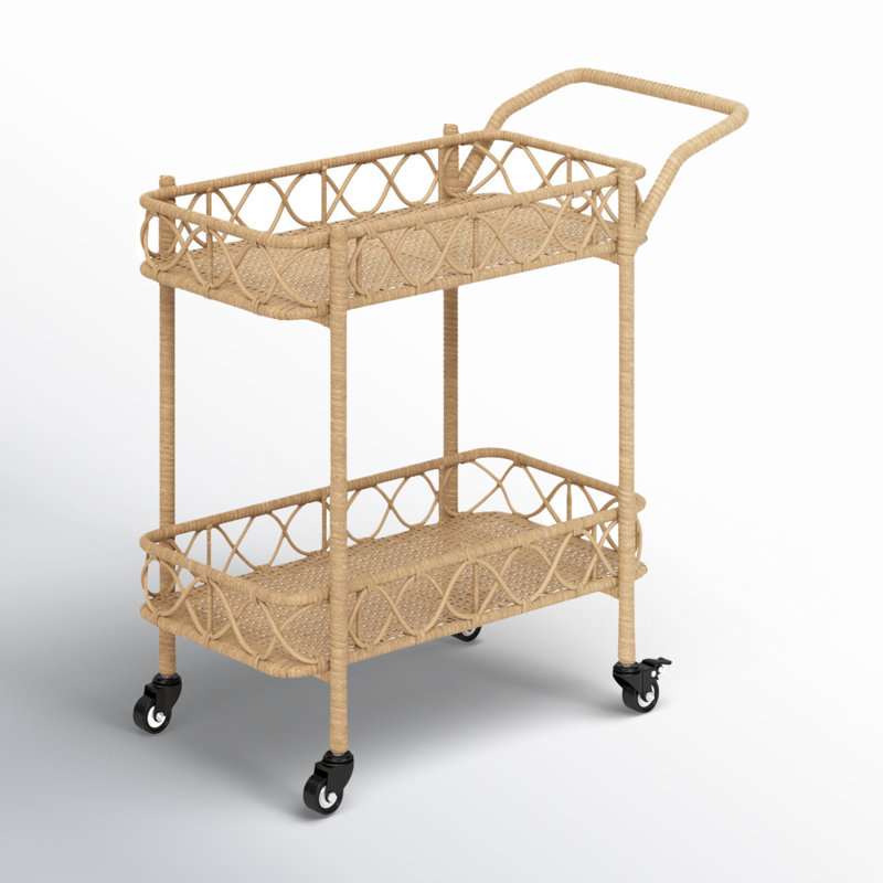 Beekman 34.5'' Wide Bar Cart