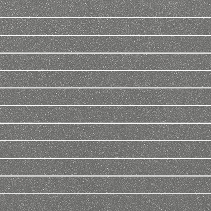 Carreau de mur et de plancher en porcelaine 1 po x 12 po, gris
