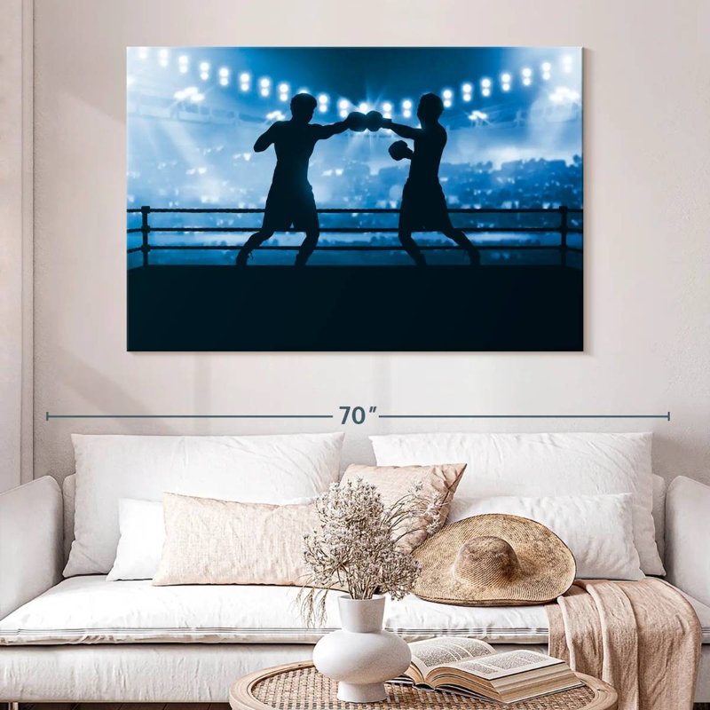 Sireci Boxers Silhouette, 34" H x 51" W
