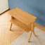 Table d'appoint en bois avec tablette de rangement à 2 niveaux Farmhouse-332325405