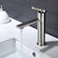 Robinet de lavabo de salle de bain à poignée simple