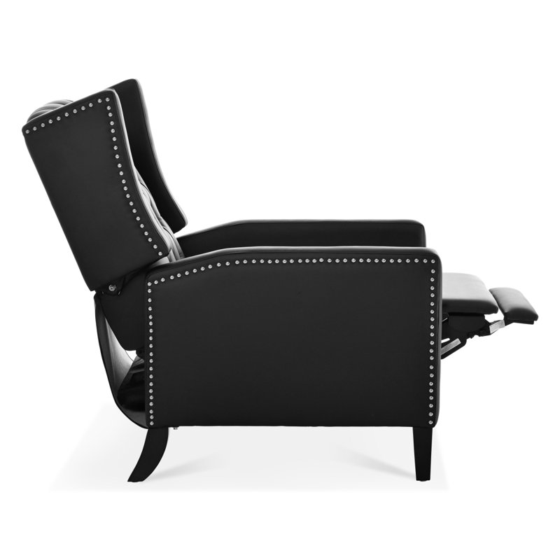 Macklen Faux Leather Accent Chair