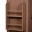 Banc de rempotage en bois de sapin massif 65 "avec rehausse - Poste de travail de jardin avec tablettes, tiroirs et crochets latéraux-125540048
