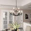 Lustre gradué à 9 lumières à niveaux-75714339
