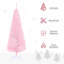 5/6/7Ft Artificial Slim Pencil Christmas Tree With 390 Realistic Branch Tips And Plastic Stand-1773124225