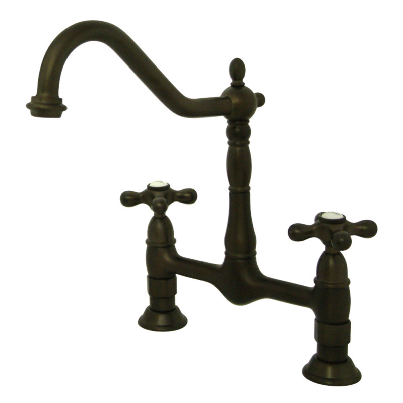 Robinet de pont Heritage, Bronze huilé