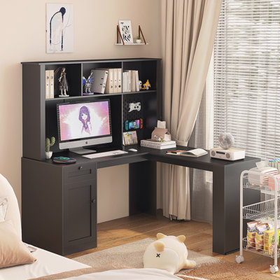 Binta L-Shaped Computer Desk