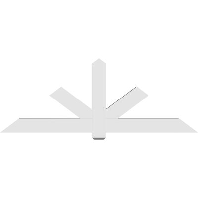 Kennewick Architectural Grade PVC Gable Bracket