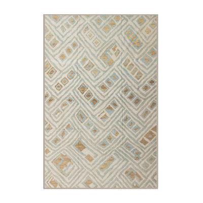 Tapis abstrait moderne 4887