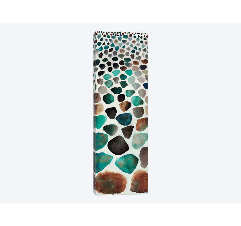 « stone path i », impression sur toile, H 36 po x l 12 po x P 1,5 po