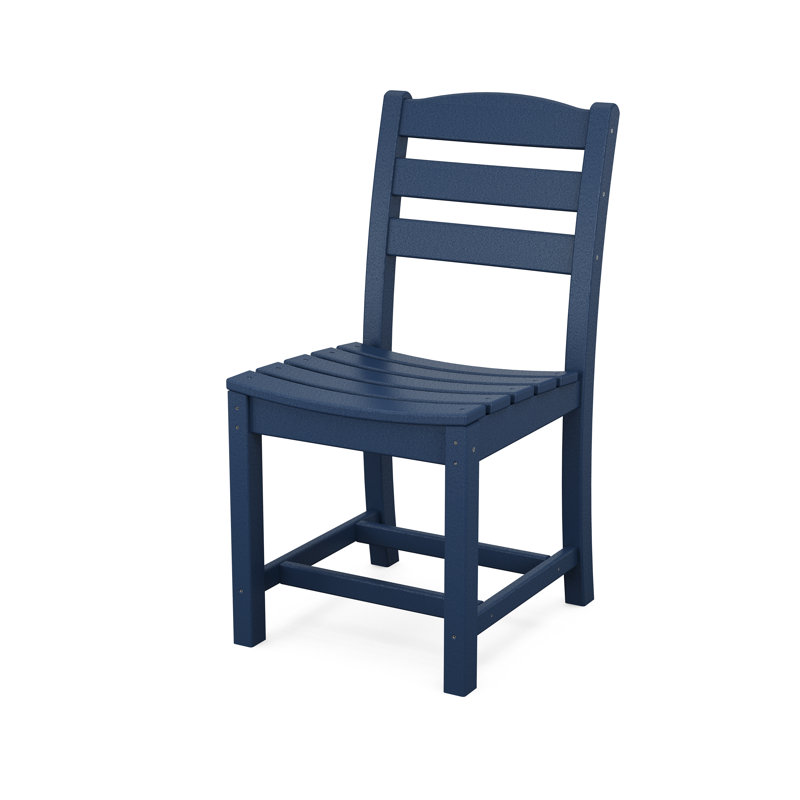 Chaise d'appoint d'extérieur POLYWOOD La Casa Café, Marine