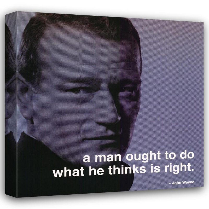 John Wayne - Right IMP-SS105, 20'' H x 20'' W