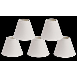 5'' H Cotton Empire Lamp Shade (Set of 5)