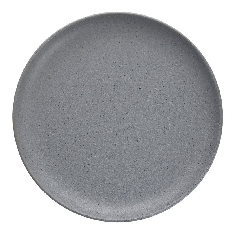 Fortessa Sound 10.5" Dinner Plate, Cement Gray