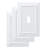 Classic Beadboard 1-Gang Toggle Light Switch Wall Plate