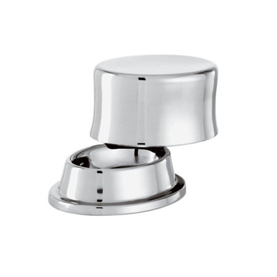 Bamboo Oval Stainless Steel Butter Dish