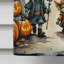 Drapeau de maison d'Halloween gobelins effrayant