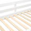 Lit superposé simple au-dessus de simple avec 4 tiroirs et 3 tablettes