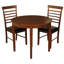 Bowerbank Dark Solid Wood Dining Table-2057104721