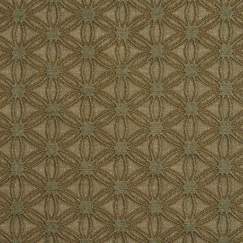 Tissu floral matelassé, Vert 4