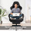 LUCKRACER GAMING CHAIR Adjustable Reclining Ergonomic Swiveling PC & Racing Game Chair with Footrest-129686328