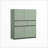 Green Wooden Storage Cabinet With 4 Doors And 2 Drawers, Perfect For Organized And Stylish Home Storage Solutions