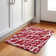 Premium Machine Washable Cerrito AMF501 Red Rug