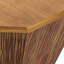 Table basse 31,5 "octogonale en bois d'hévéa-106340867