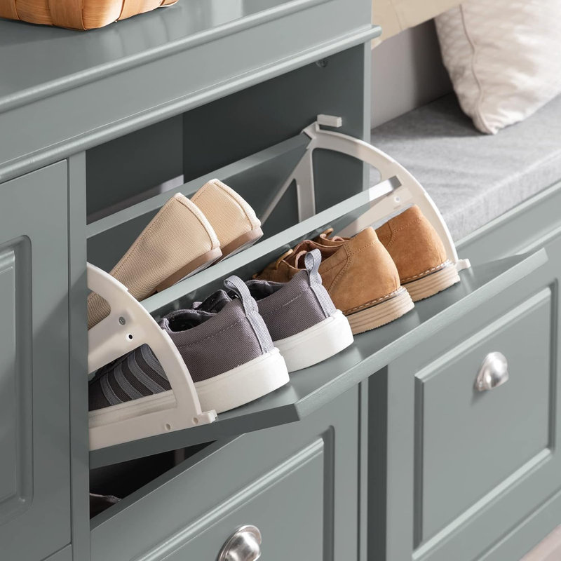 16 Pair Shoe Storage Cabinet