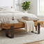 Solid Wood Bench
