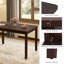 48'' Wooden Dining Table for 4 People w/ Rubber Wood Legs Rectangular Table White-670823087