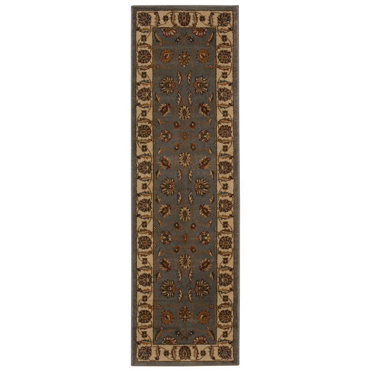 Tapis gris / doré Campden